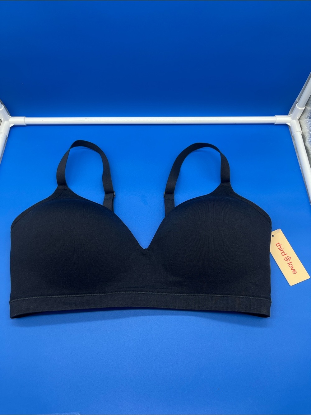 ThirdLove Women’s Black Wireless Bra, Size Large+, Adjustable, New w/Tag
